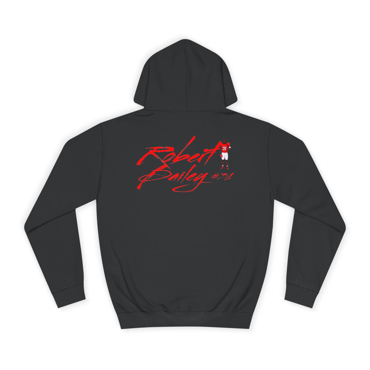 Robert Bailey Cursive Name & Number Premium Hoodie