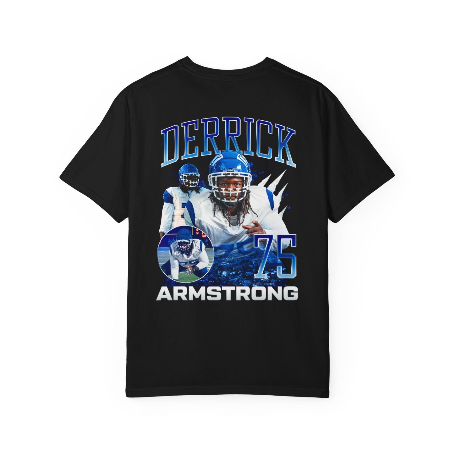 Derrick Armstrong Logo Front & Back Premium Tee