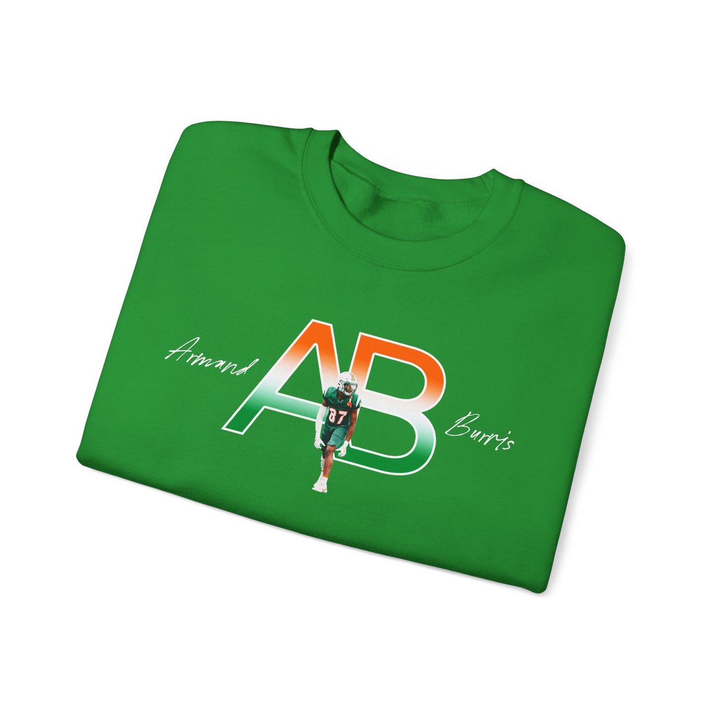 Armand Burris Featured Logo Crewneck Sweatshirt