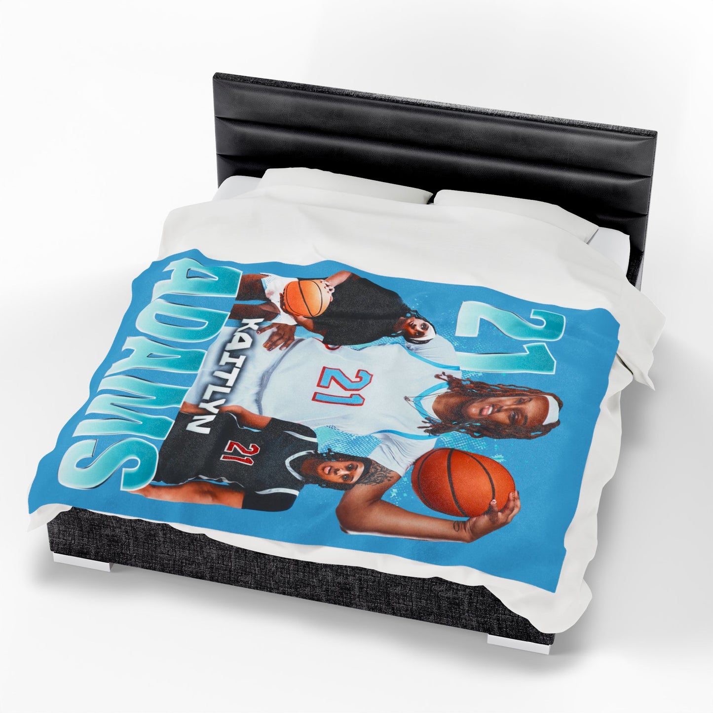 Kaitlyn Adams 60"-80" Plush Blanket