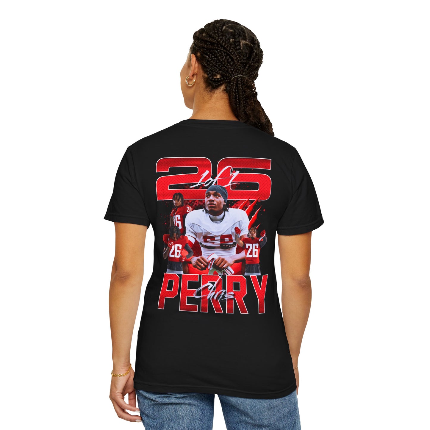 Chris Perry Logo Front & Back Premium Tee