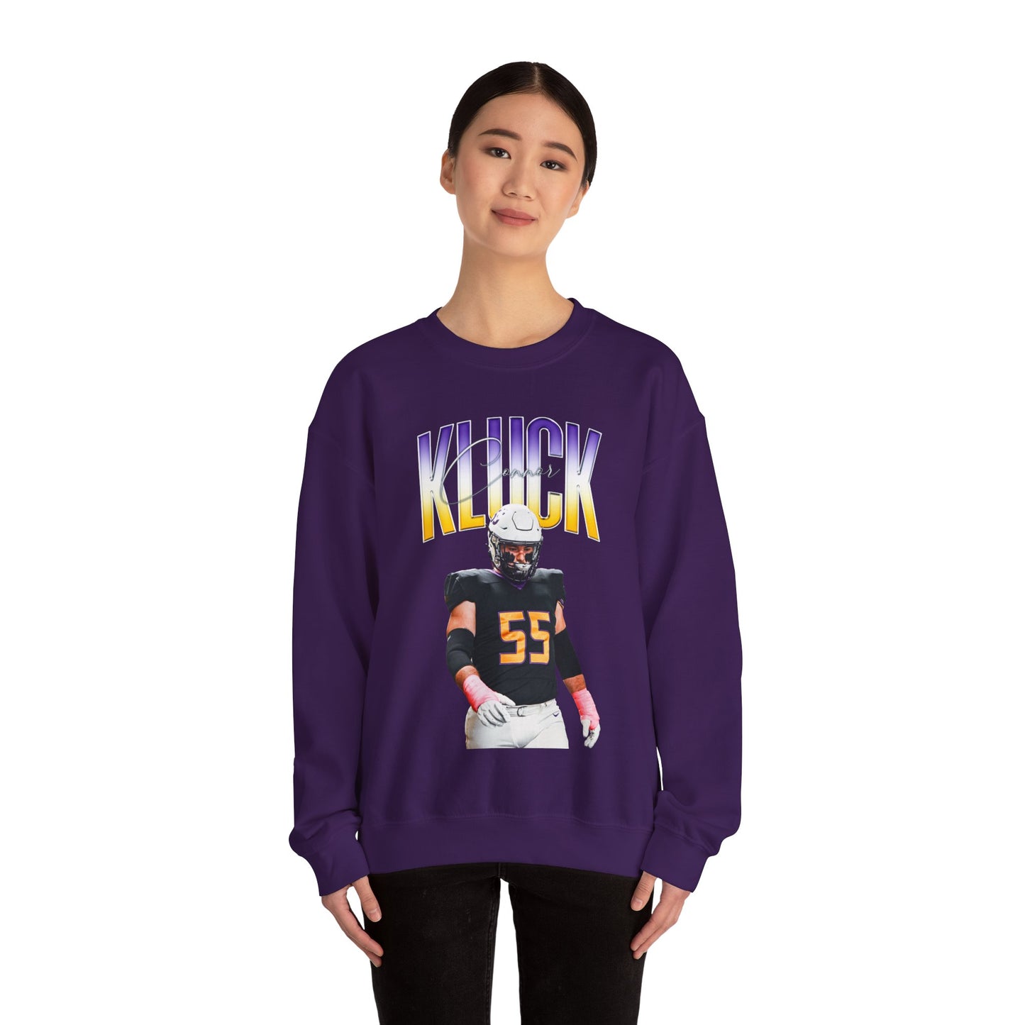 Connor Kluck Curved Combo Colored Crewneck Sweatshirt