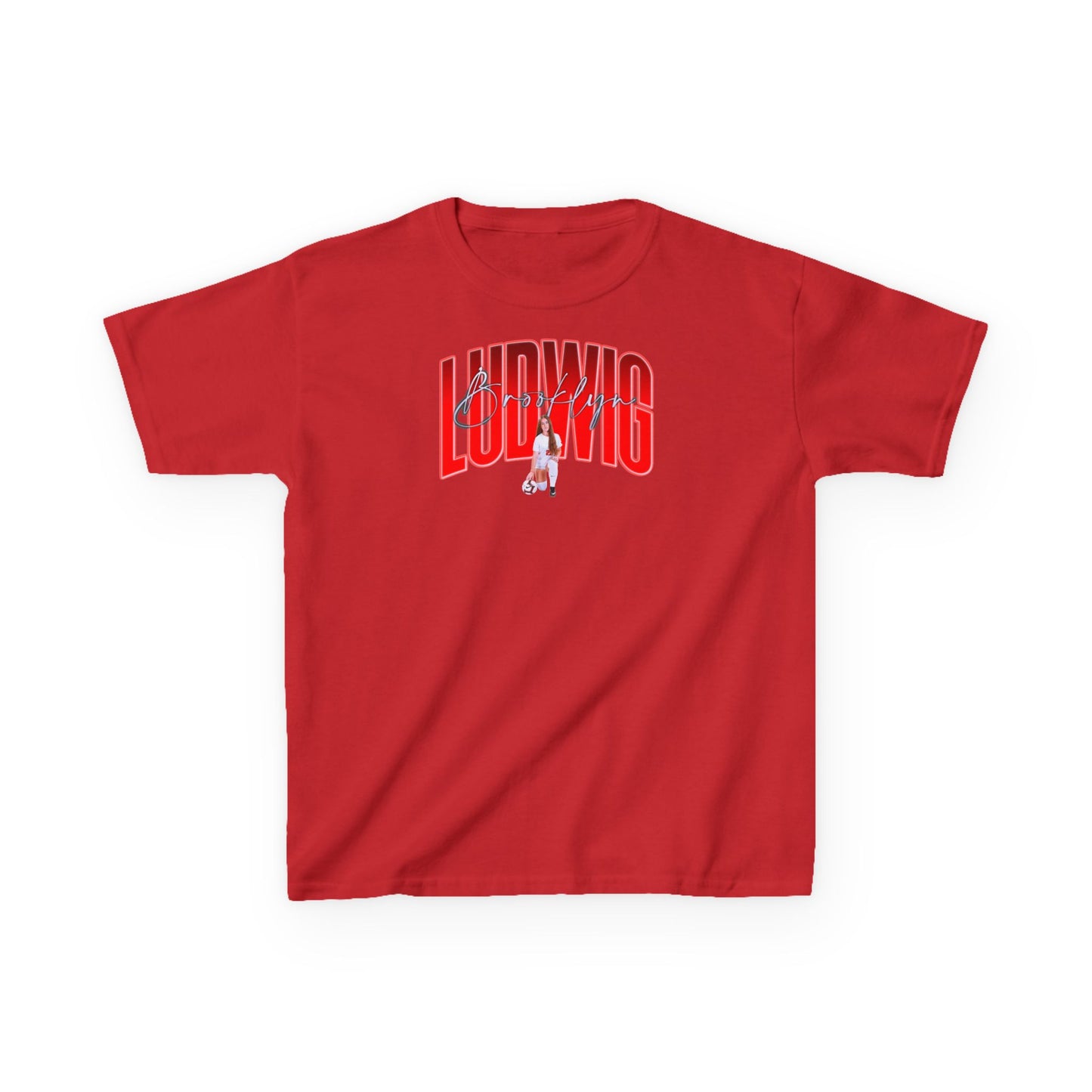 Brooklyn Ludwig Curved Combo Colored Kids Tee