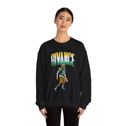 Darius Givance Curved Combo Crewneck Sweatshirt