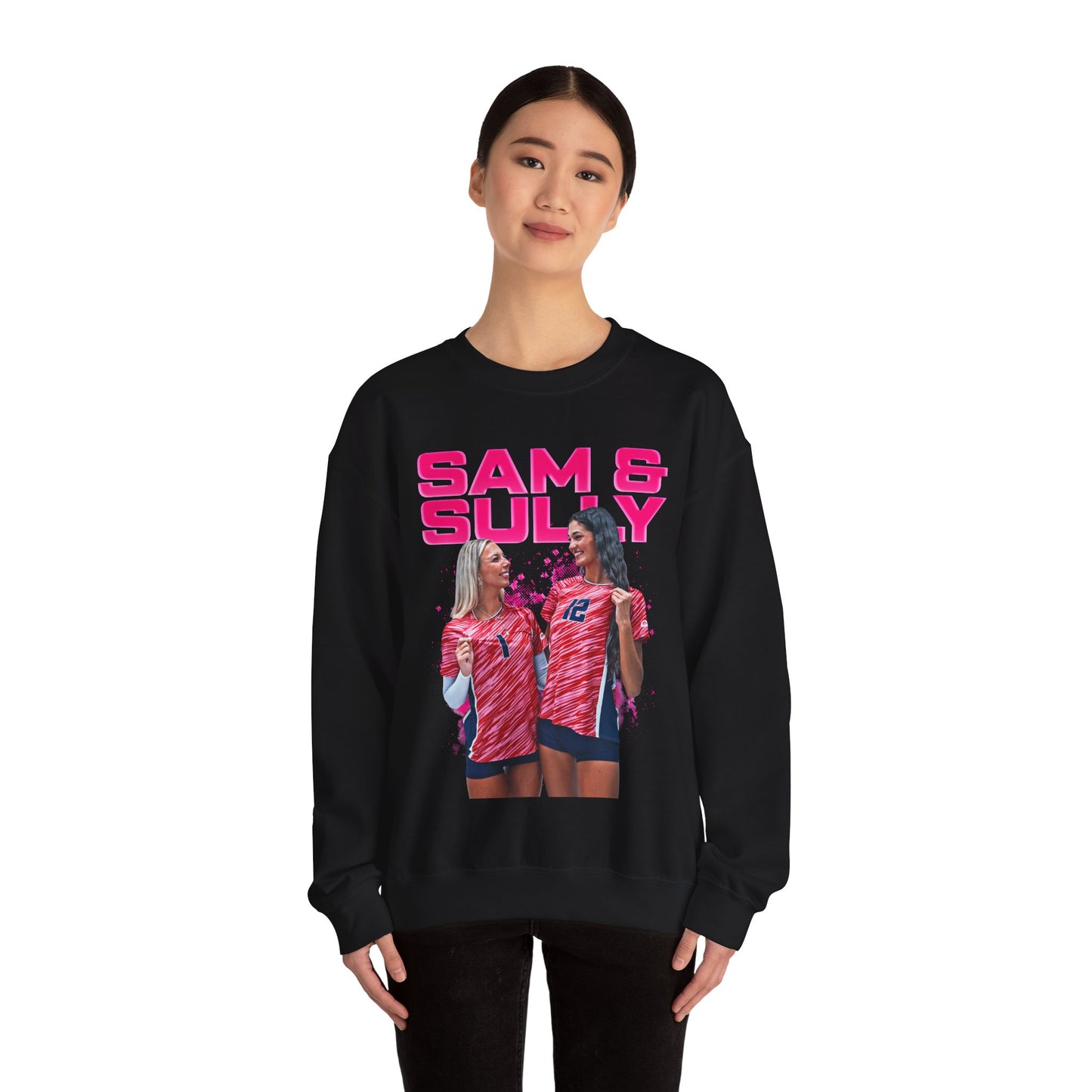 Sam & Sully Pink Crewneck Sweatshirt
