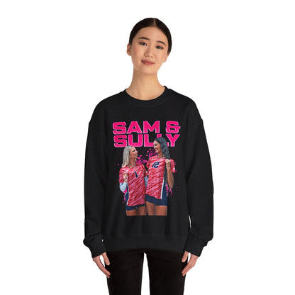 Sam & Sully Pink Crewneck Sweatshirt