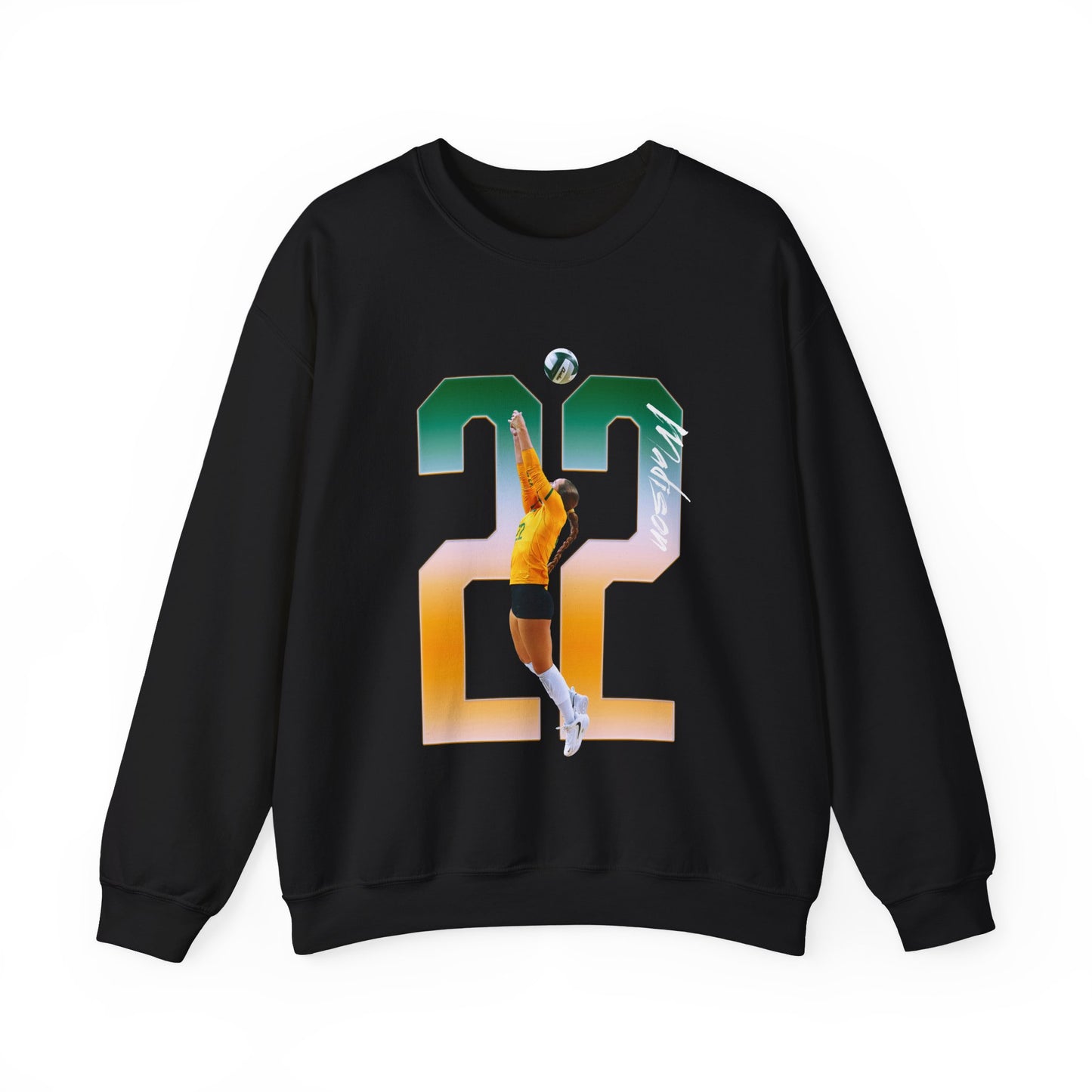 Morgan Madison Player Icon Number Crewneck Sweatshirt
