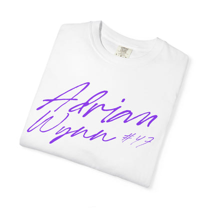 Adrian Wynn Cursive Name & Number Premium Tee