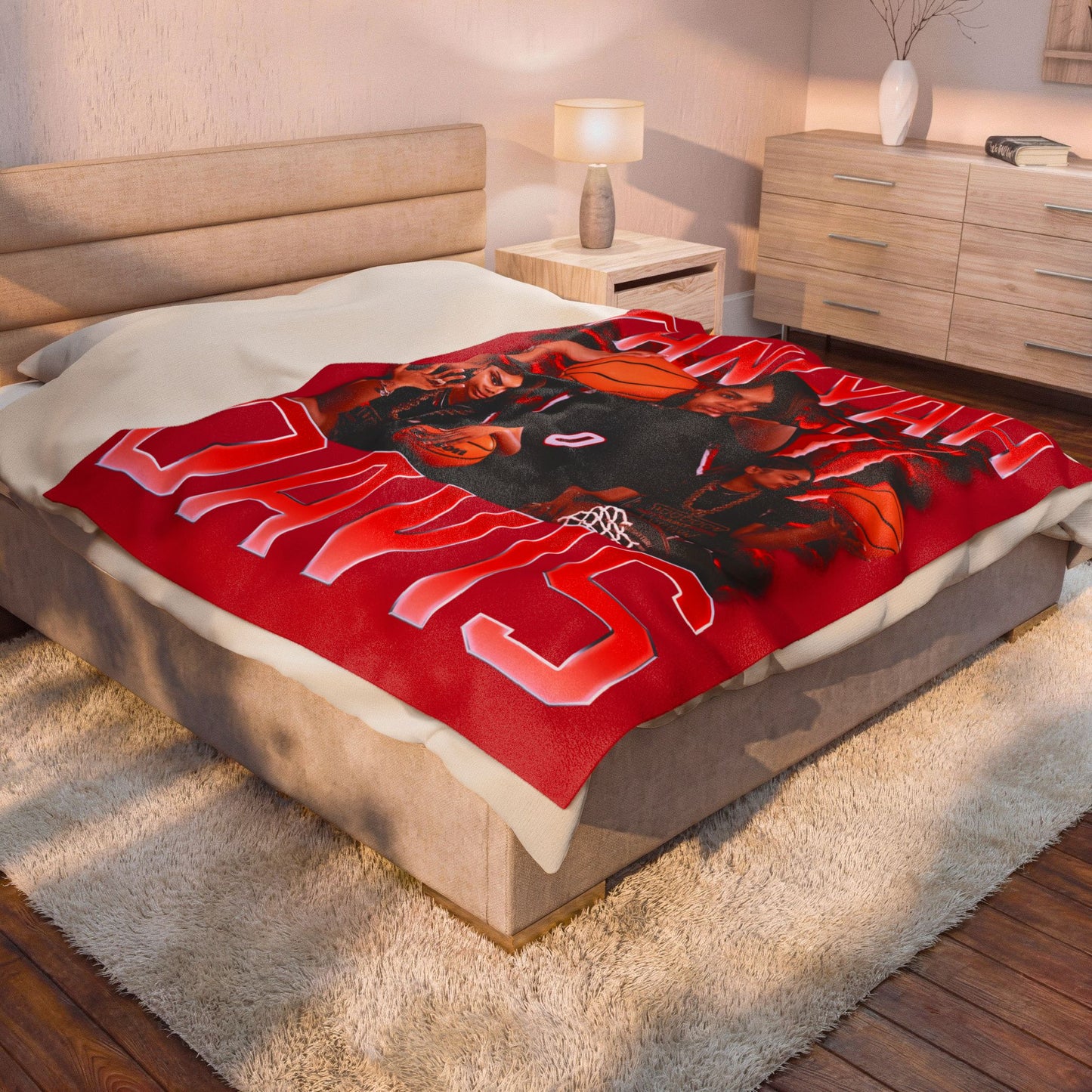 Taniyah Davis 60"-80" Plush Blanket