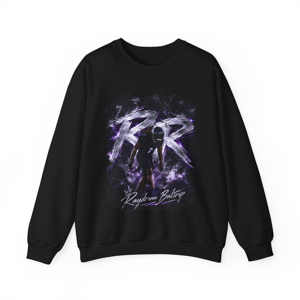 Raydrian Baltrip Big Initials Crewneck Sweatshirt