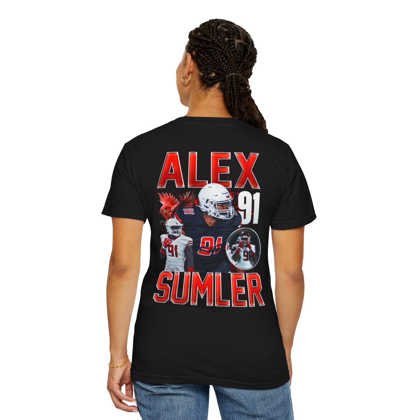 Alex Sumler Logo Front & Back Premium Tee