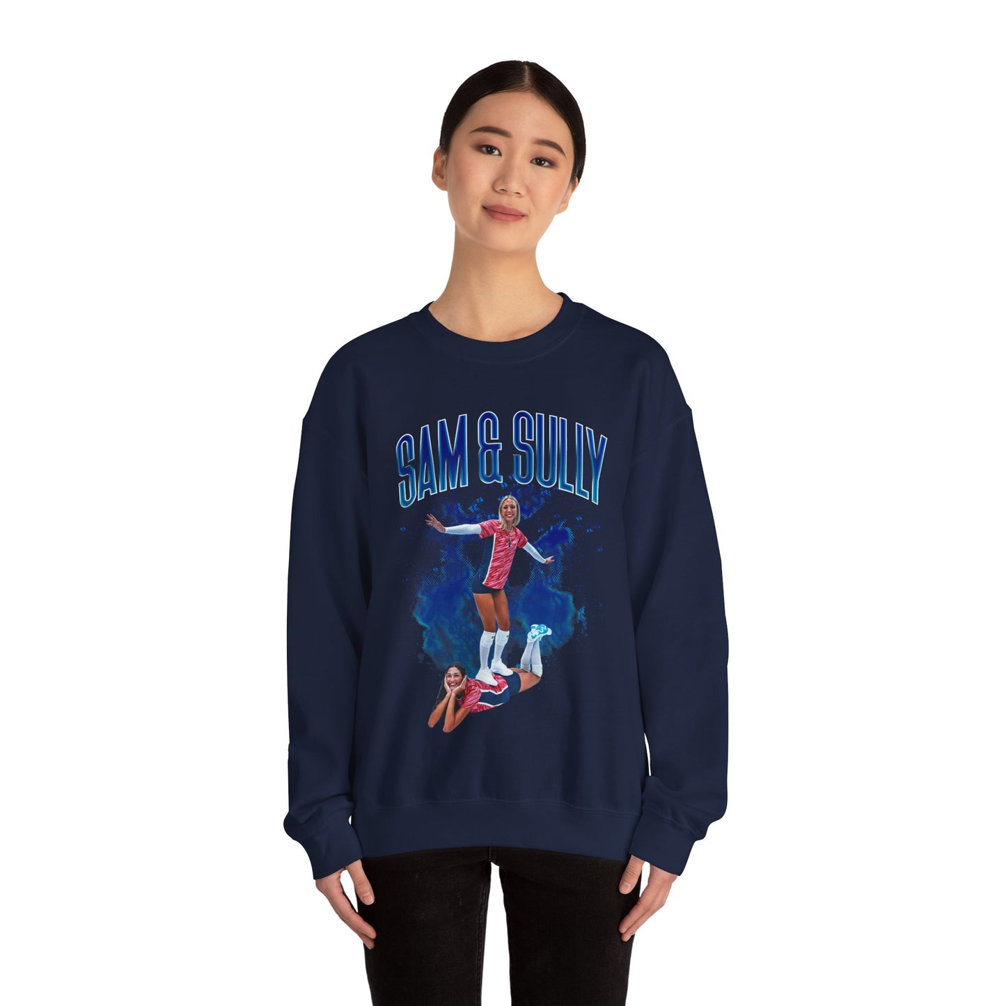 Sam & Sully Surfing Crewneck Sweatshirt