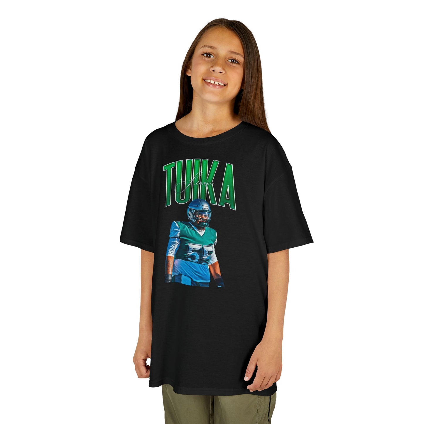 Siaosi Tuika Big Last Name Kids Tee