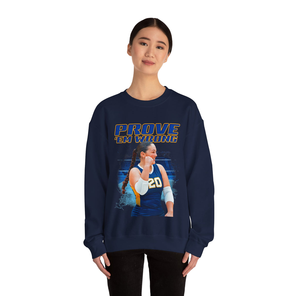 Mayah Tiscareno Featured Quote Crewneck Sweatshirt