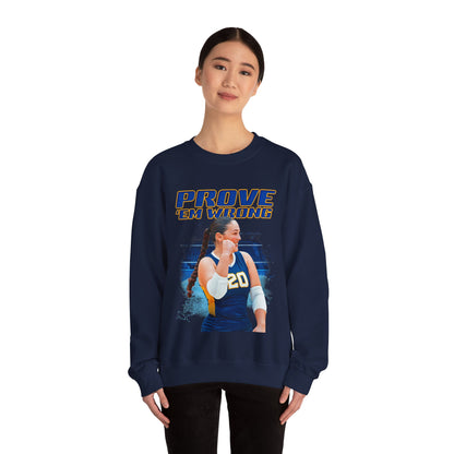 Mayah Tiscareno Featured Quote Crewneck Sweatshirt