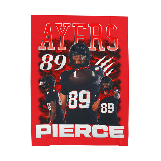 Pierce Ayers 60"-80" Plush Blanket