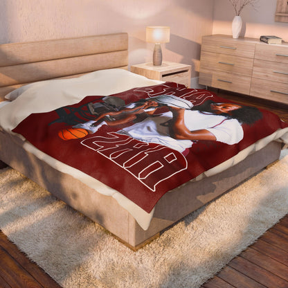 Zha Harris 60"-80" Plush Blanket