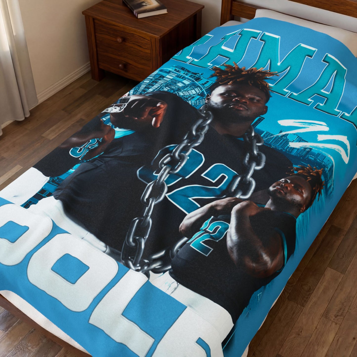 Ahmad Poole 60"-80" Plush Blanket
