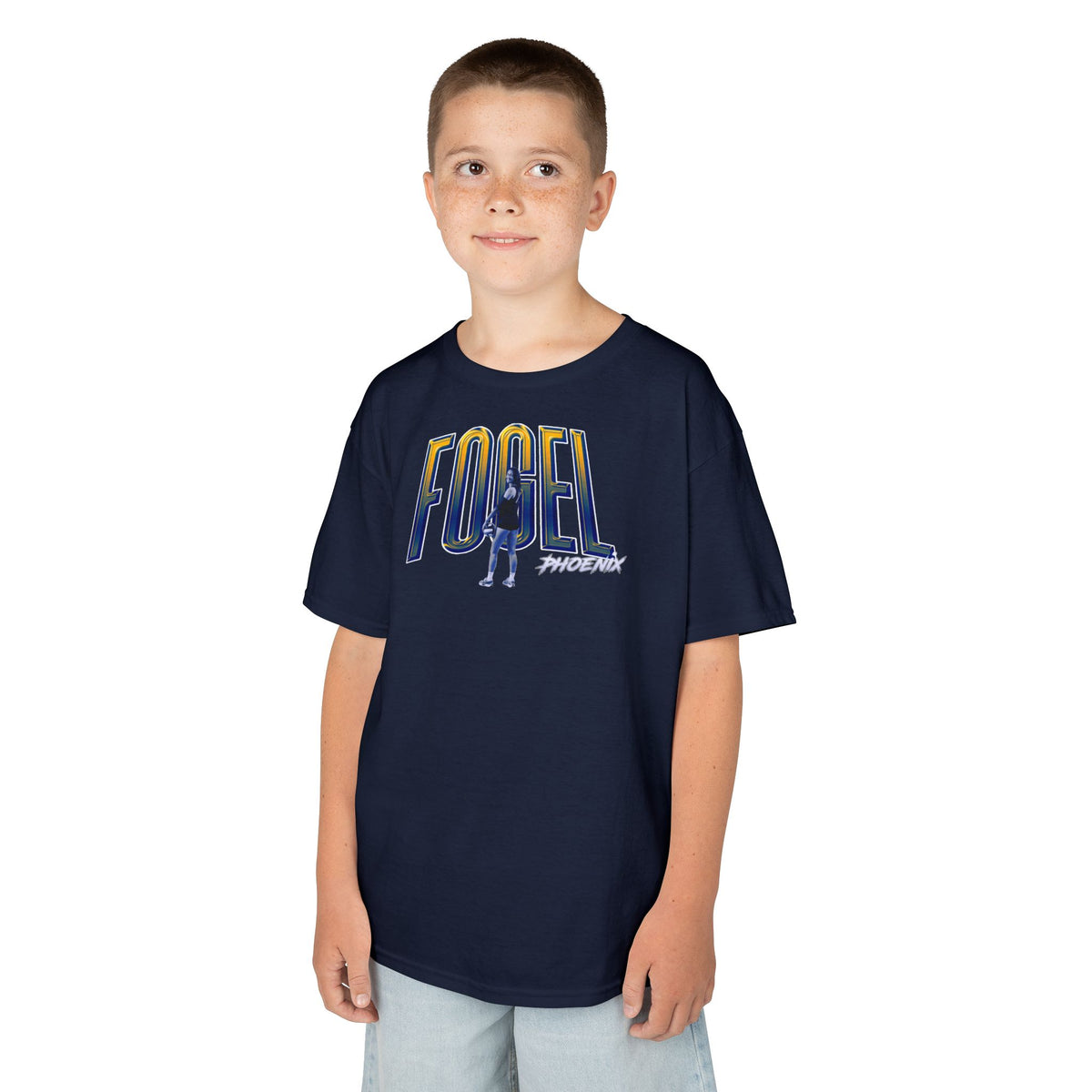 Phoenix Fogel Curved Combo Colored Kids Tee