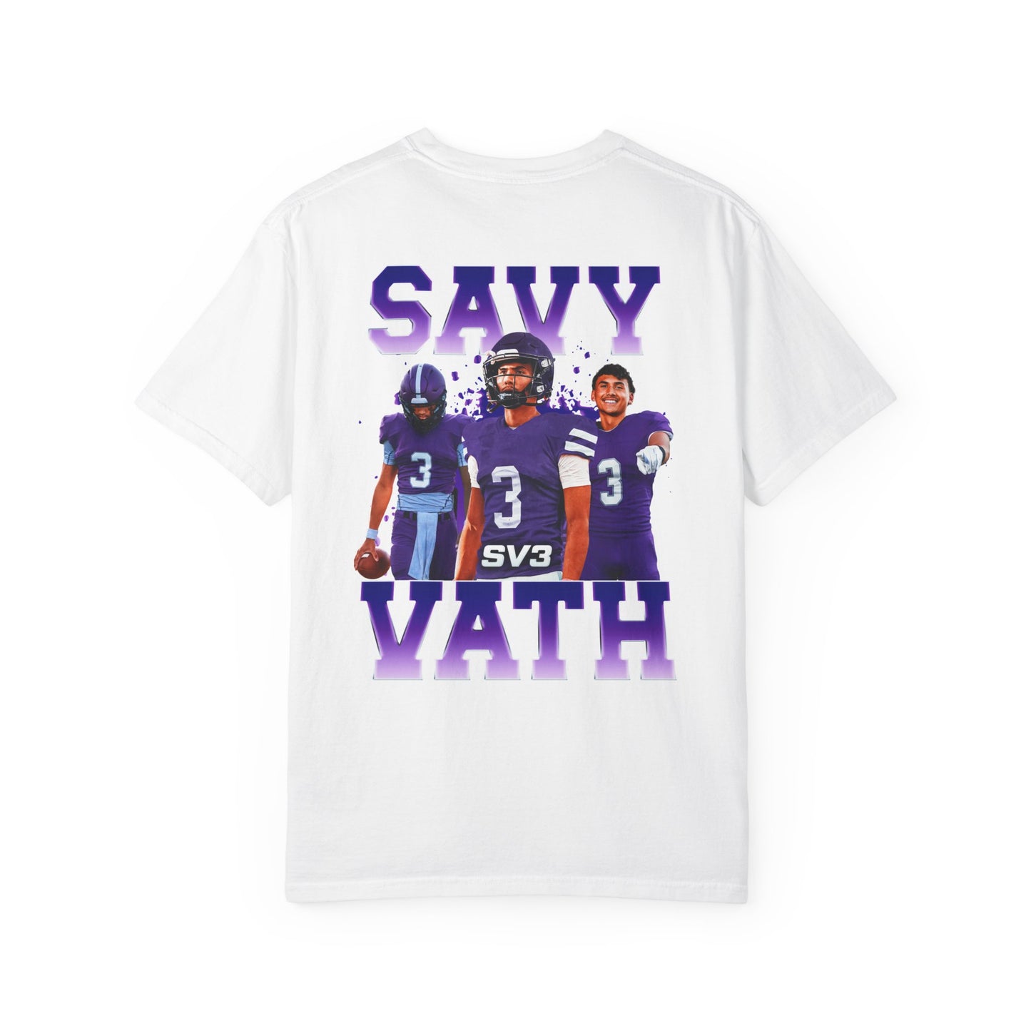 Savy Vath Logo Front & Back Premium Tee
