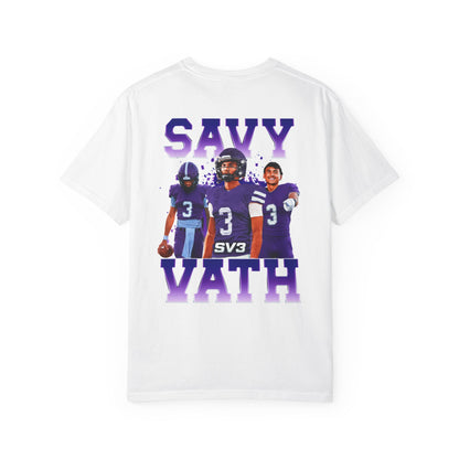 Savy Vath Logo Front & Back Premium Tee