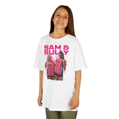 Sam & Sully Pink Kids Tee
