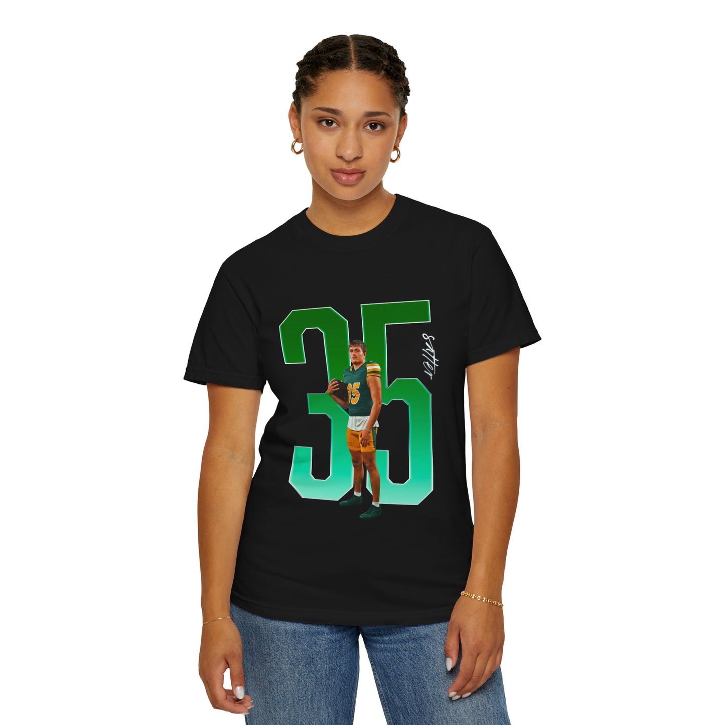 Ryland Satter Player Icon Number Premium Tee