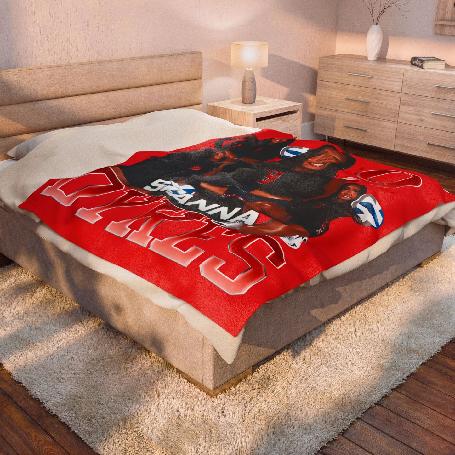 Sianna Dykes 60"-80" Plush Blanket