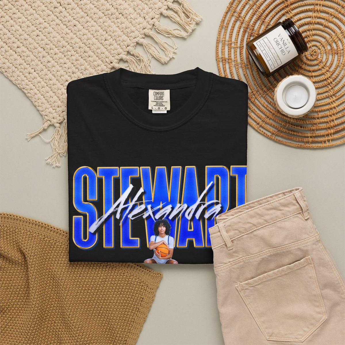 Alexandra Stewart Big Last Name Premium Tee