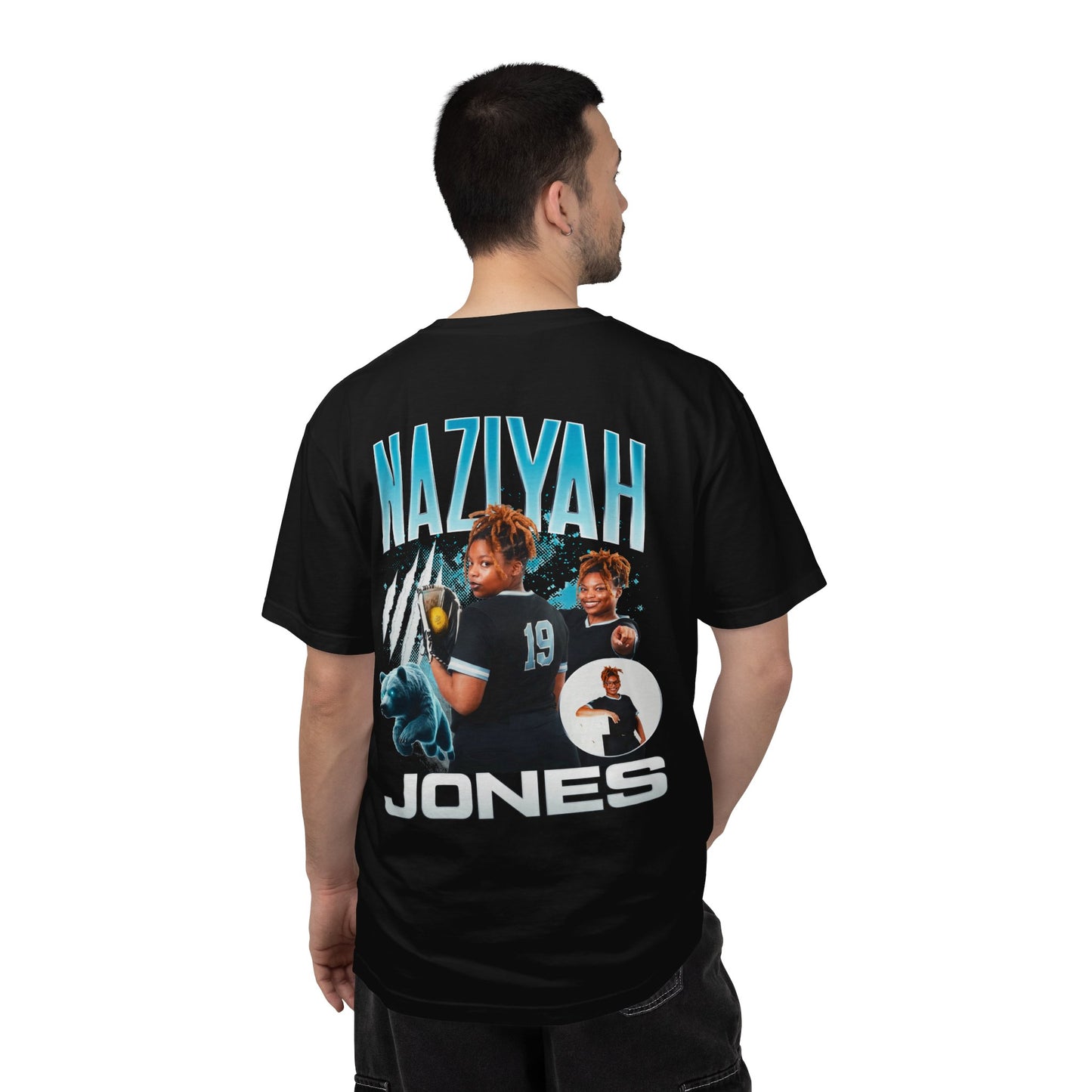 Naziyah Jones Logo Front & Back Premium Tee