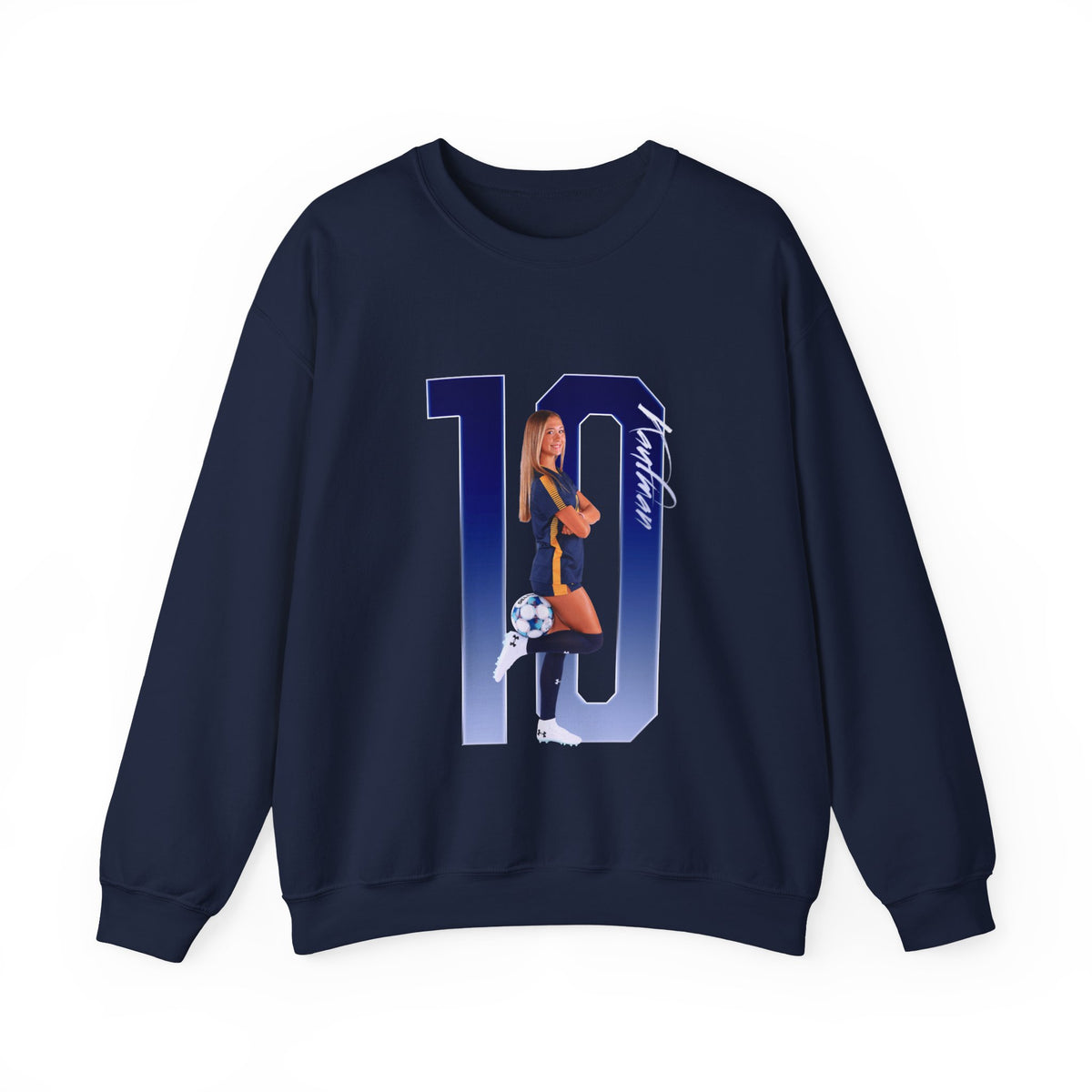 Summer Kaufman Player Icon Number Crewneck Sweatshirt