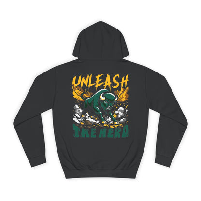 Unleash The Herd Unisex College Hoodie