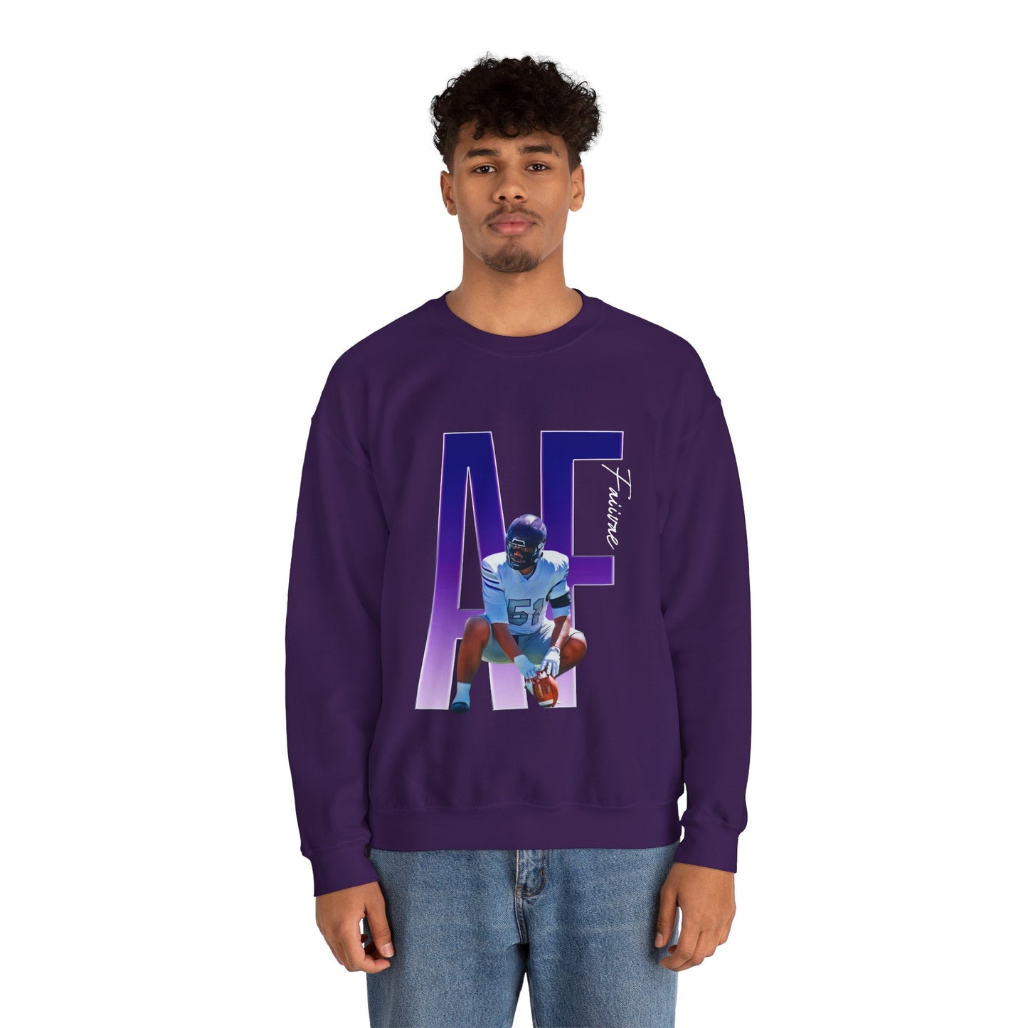 Ant Faiivae Player Icon Intials Crewneck Sweatshirt