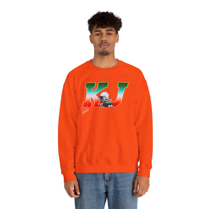 Kj Taylor Big Initials Crewneck Sweatshirt