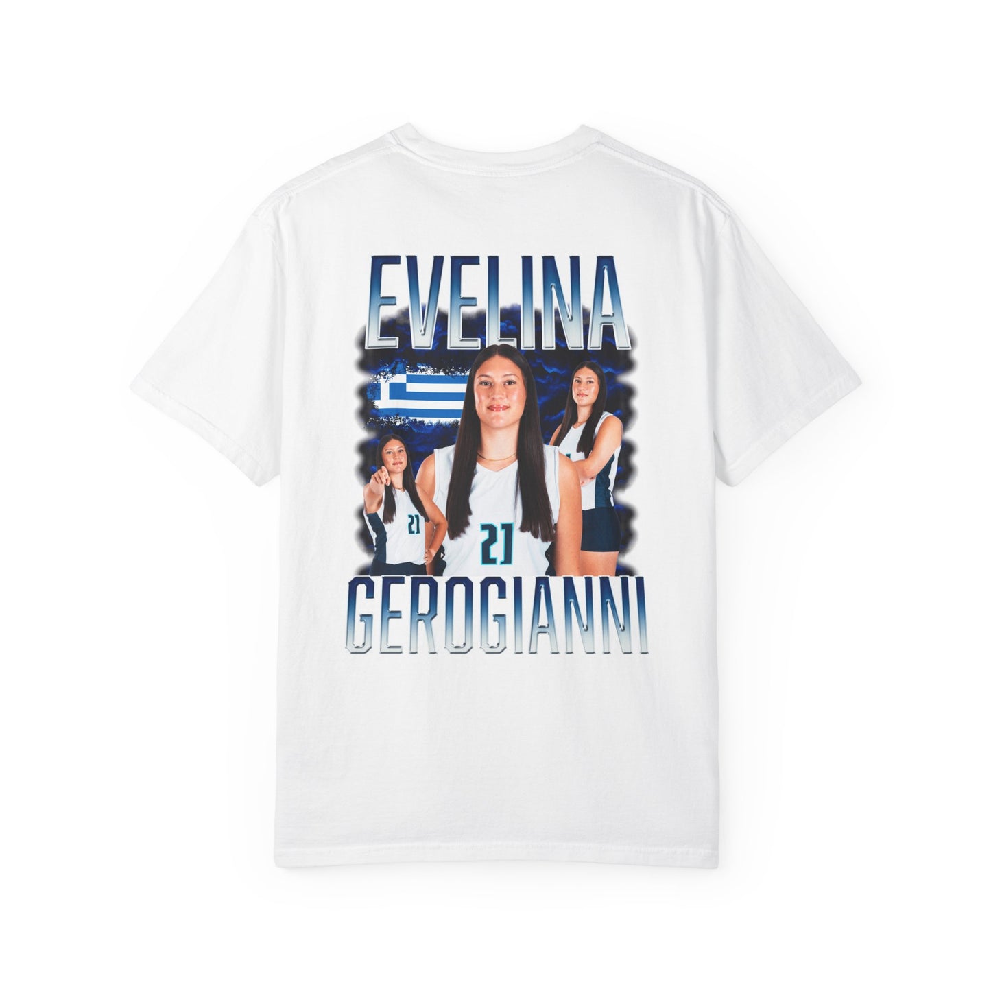 Evelina Gerogianni Logo Front & Back Premium Tee