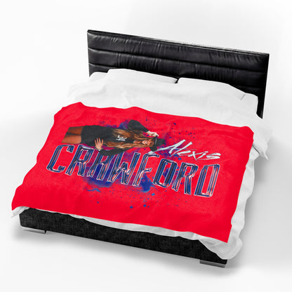 Alexis Crawford 60"-80" Plush Blanket