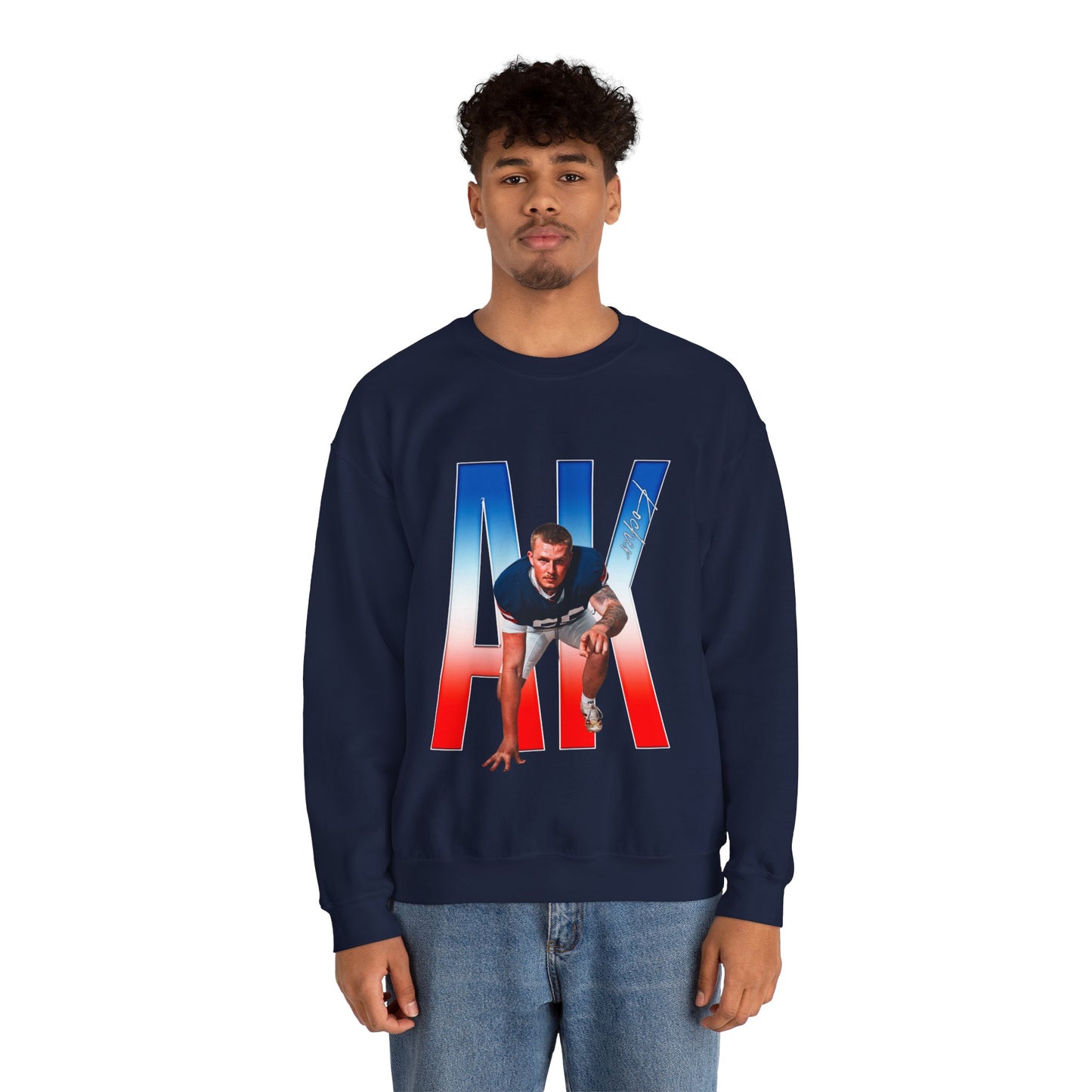 Alexander Kocher Player Icon Initials Crewneck Sweatshirt