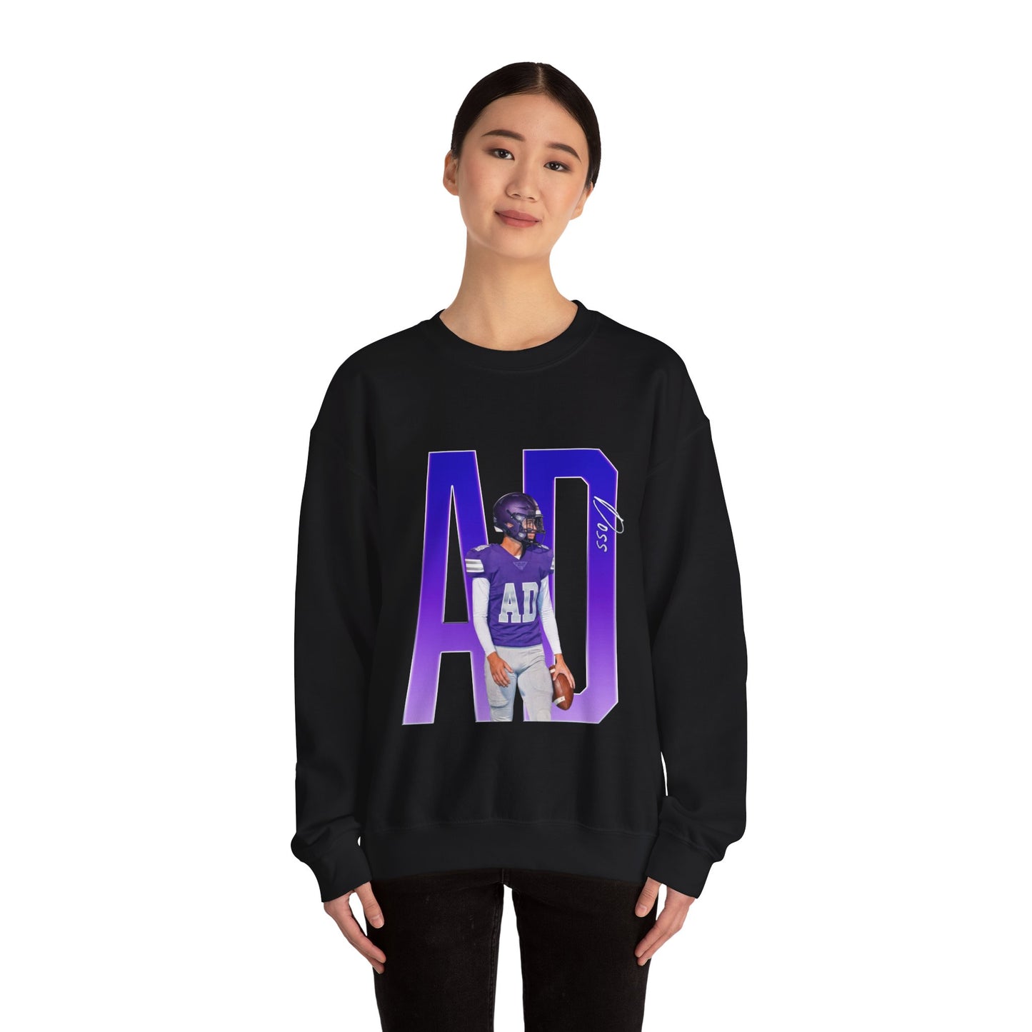 Aaron Doss Player Icon Initials Crewneck Sweatshirt