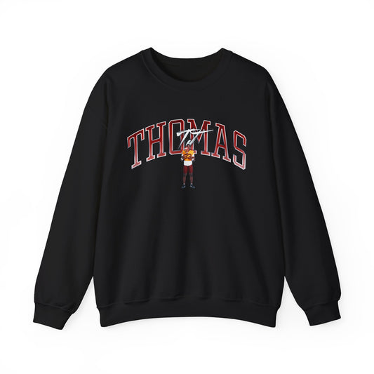 TJ Thomas Curved Combo Colored Crewneck Sweatshirt