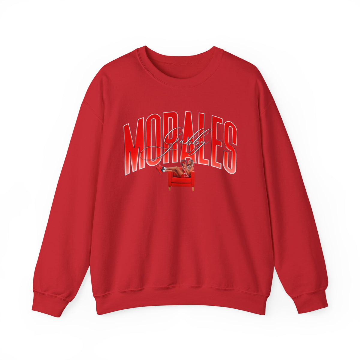 Gabby Morales Big Last Name Crewneck Sweatshirt