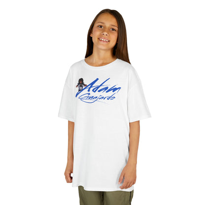 Adam Guajardo Cursive Name & Number Kids Tee