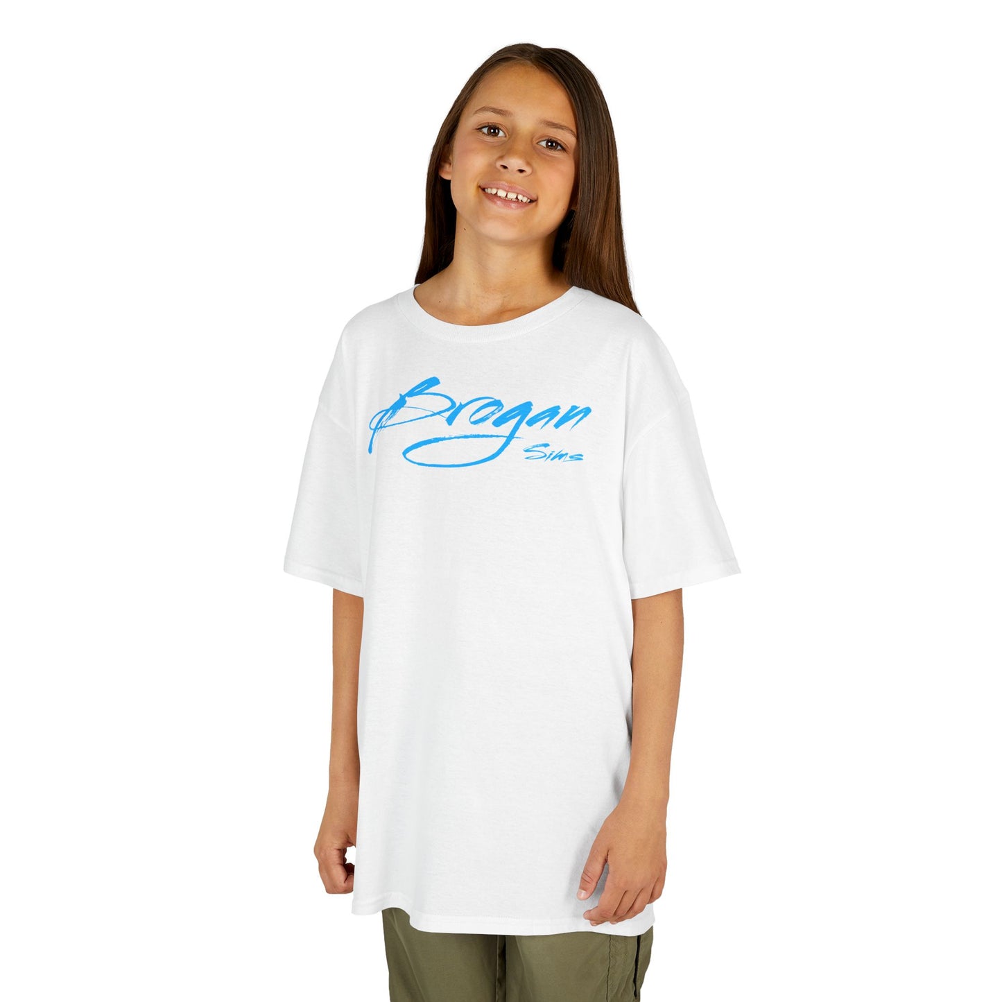 Brogan Sims Cursive Kids Tee