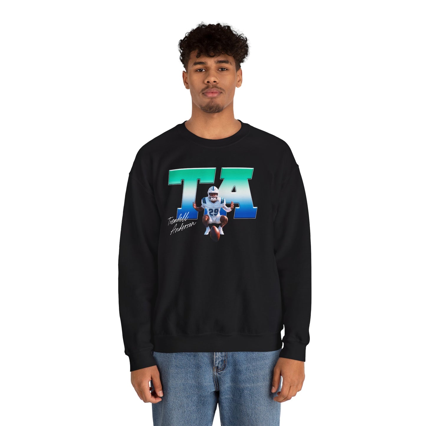 Trendell Anderson Big Initials Crewneck Sweatshirt