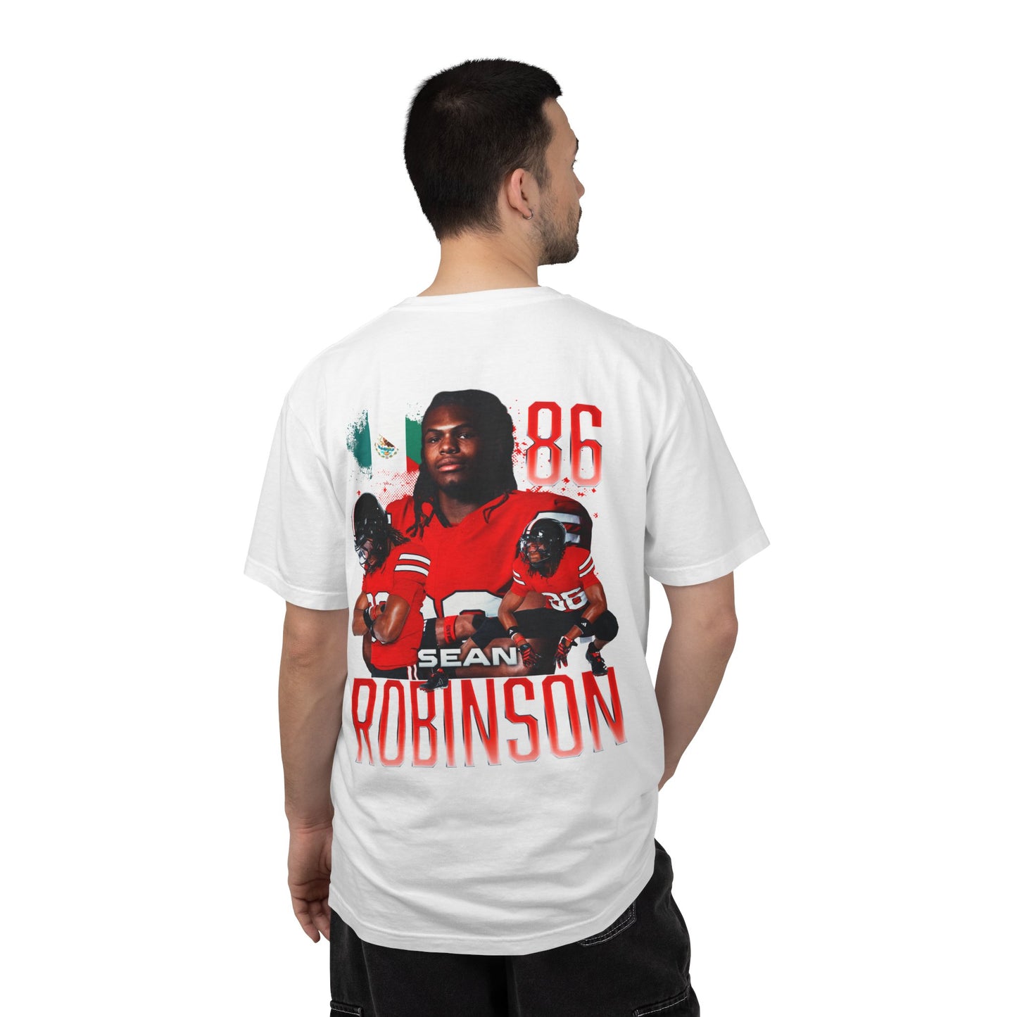Sean Robinson Logo Front & Back Premium Tee