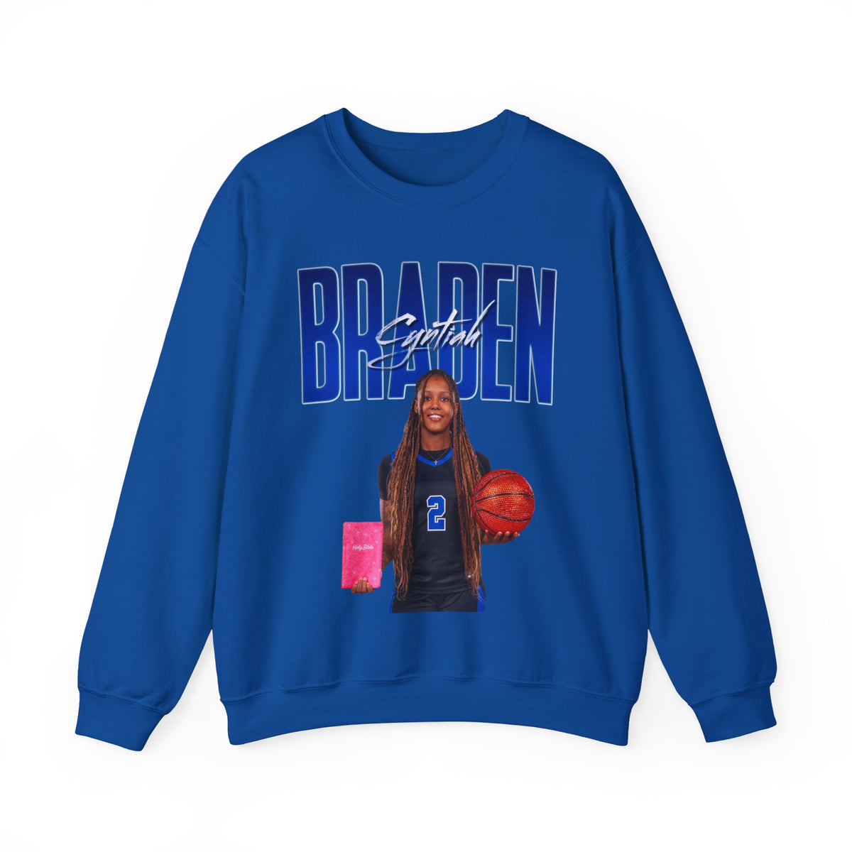 Cyntiah Braden Athlete Glory Crewneck Sweatshirt