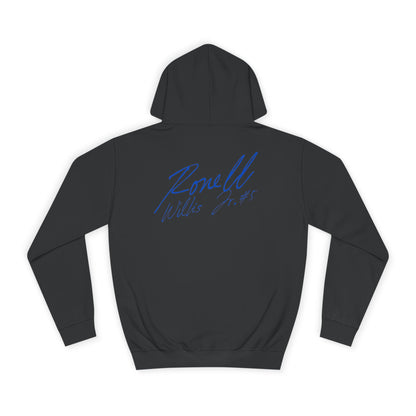 Ronell Willis Jr. Cursive Name & Number Premium Hoodie