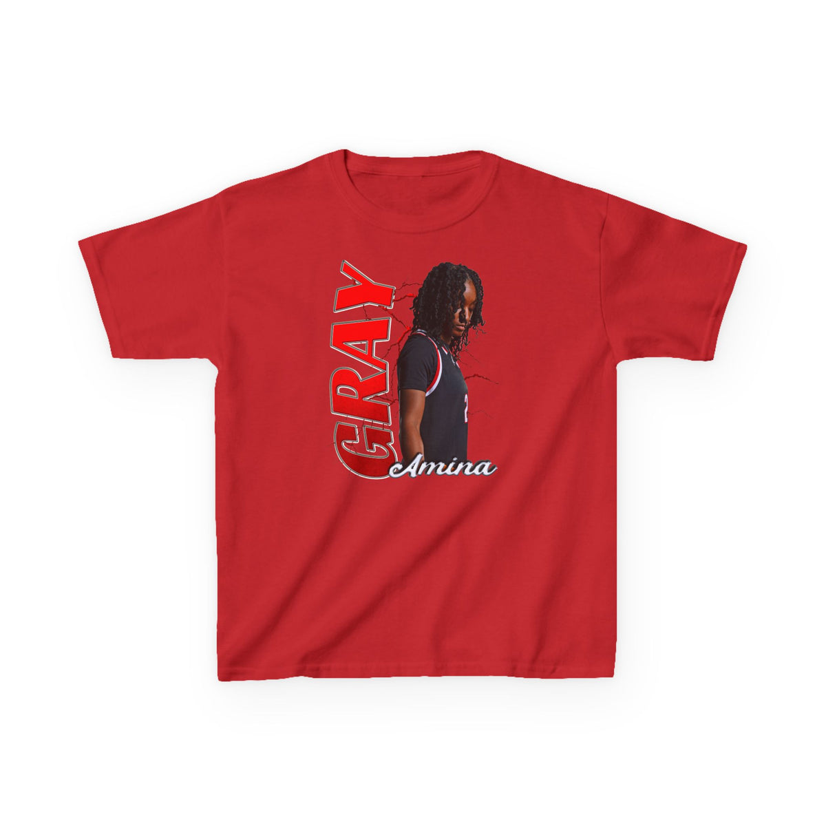 Amina Gray Kids Tee