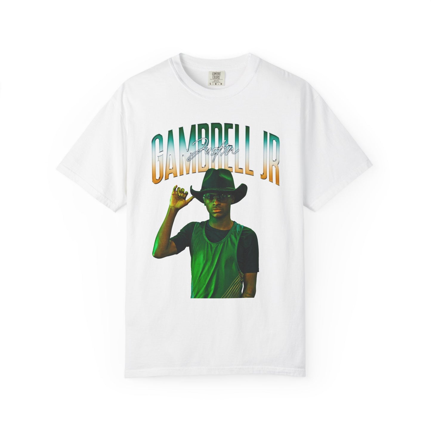 Justin Gambrell Jr. Curved Combo Colored Premium Tee