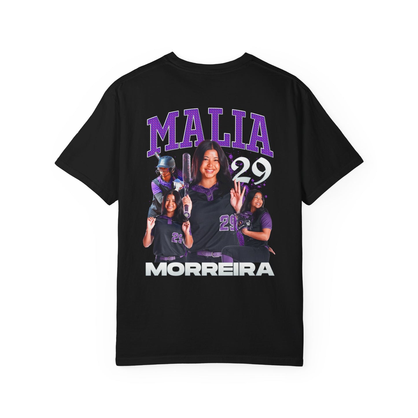 Malia Morreira Logo Front & Back Premium Tee