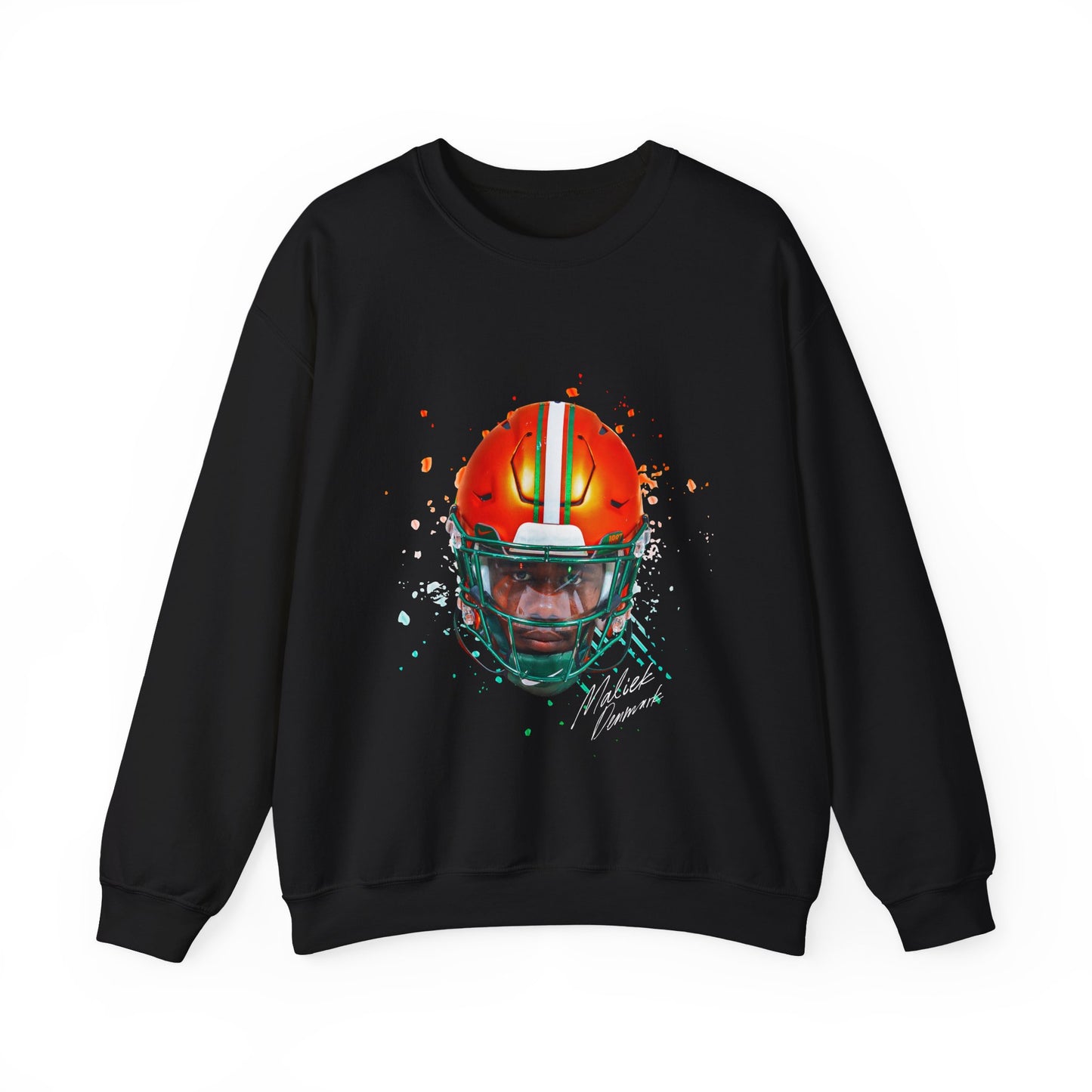 Maliek Denmark Big Head Crewneck Sweatshirt